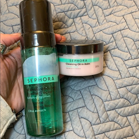 Sephora Other - Sephora, double cleanse set! 2full sz, both sealed